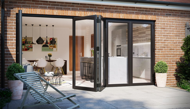 Aluminium Bi-fold doors Woking