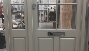timber doors installation