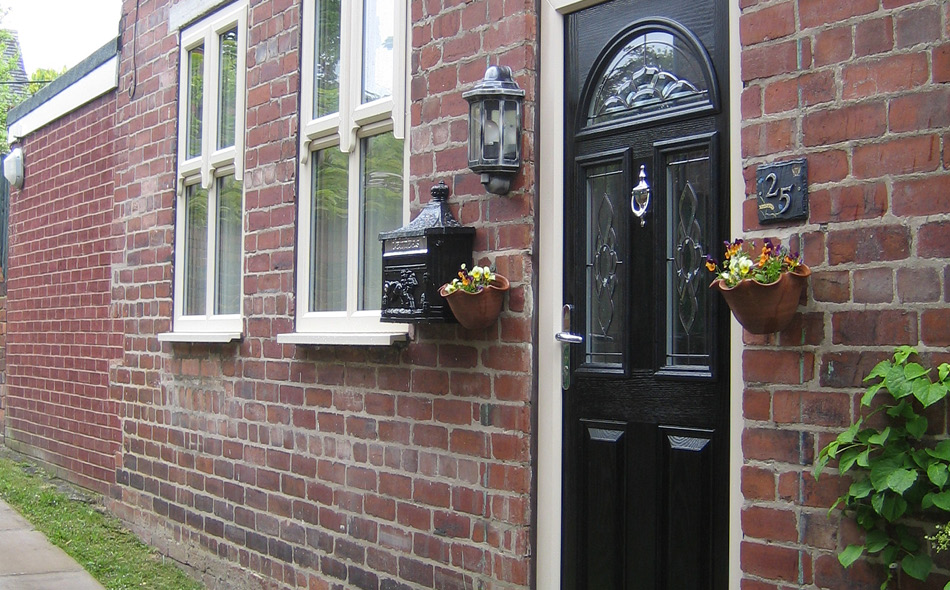 black front door black front door