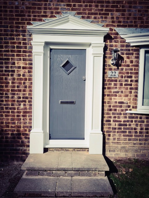 grey composite door