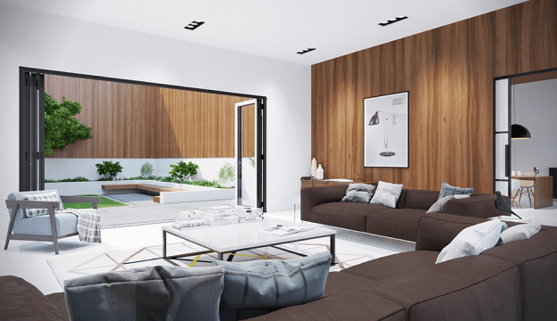 Aluminiuim bi fold doors