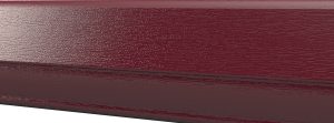 Colours & Finishes 23 Burgundy window and door finish