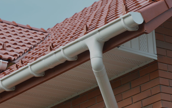 Fascias soffits and guttering