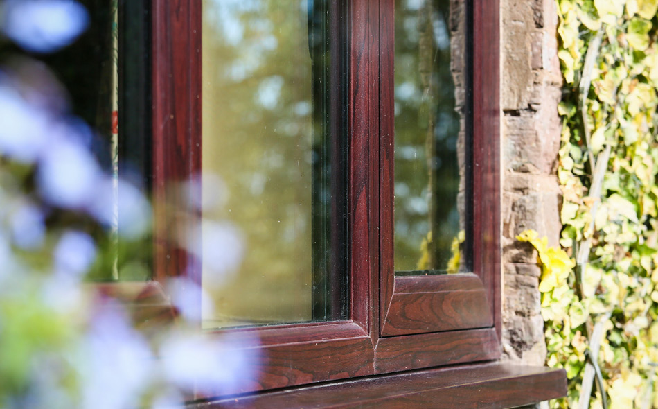 Rosewood upvc