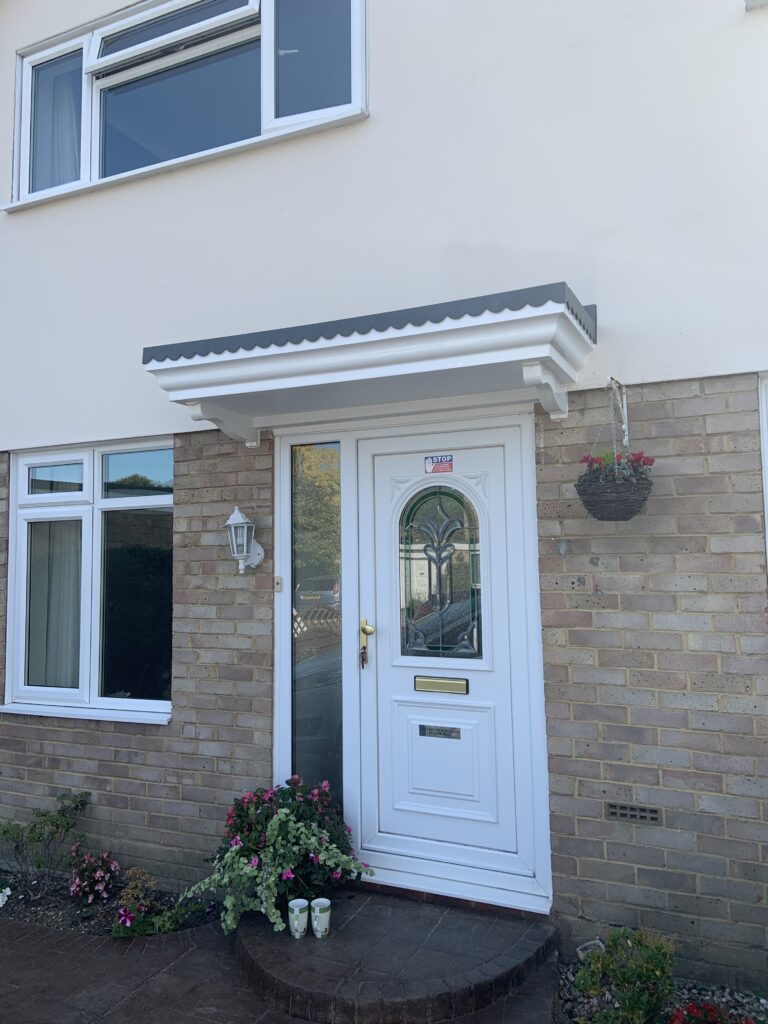 Upvc frot door 1